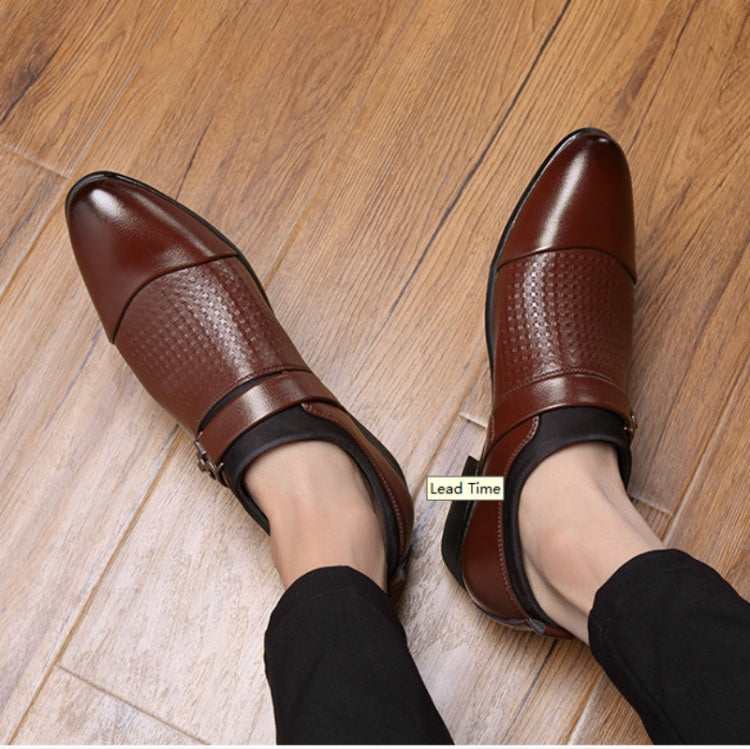 Autumn And Winter Business Dress Large Size Men's Shoes, Size:46