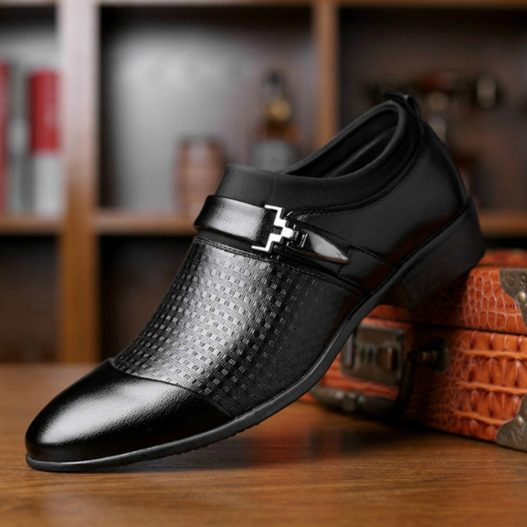 Autumn And Winter Business Dress Large Size Men's Shoes, Size:48