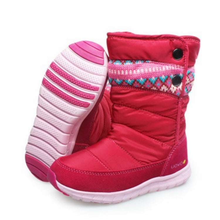 UOVO Small Girls Winter Boots, Size:30