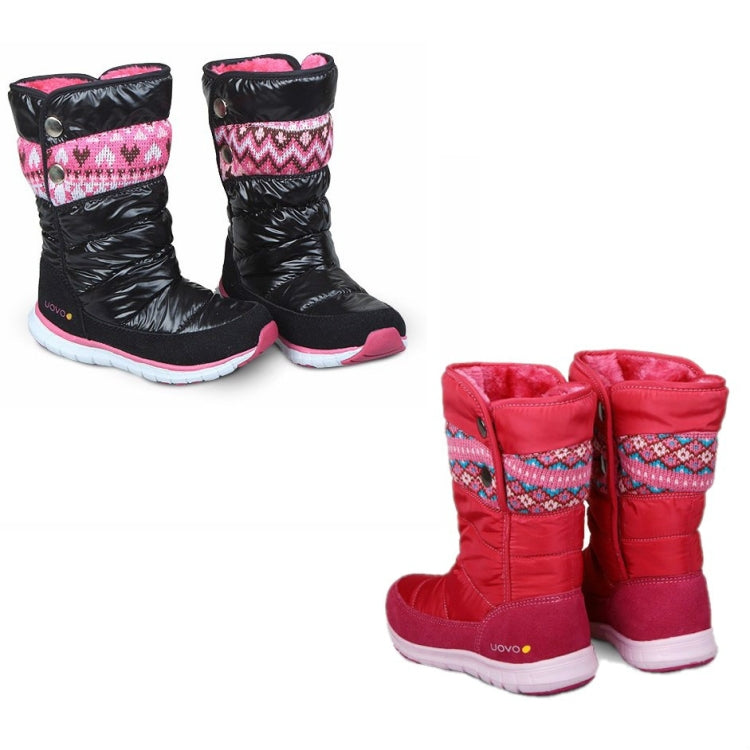 UOVO Small Girls Winter Boots, Size:37