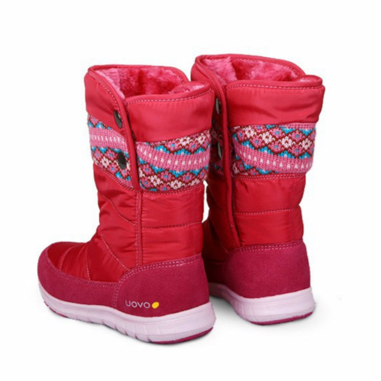 UOVO Small Girls Winter Boots, Size:37