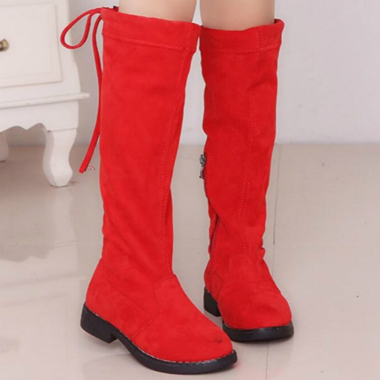 Girls Over-The-Knee High Boots, Size:26