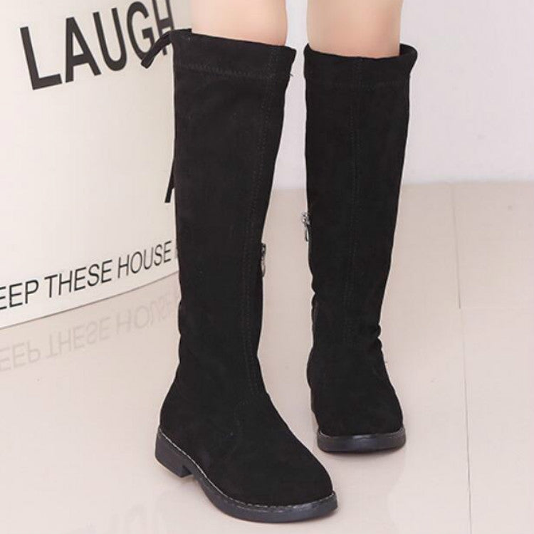 Girls Over-The-Knee High Boots, Size:30