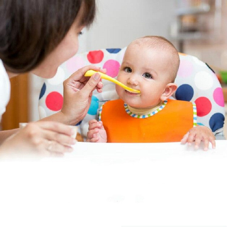Children Tableware Dessert ice Cream Elbow Plastic Spoon Style Randomly(Curved Spoon)
