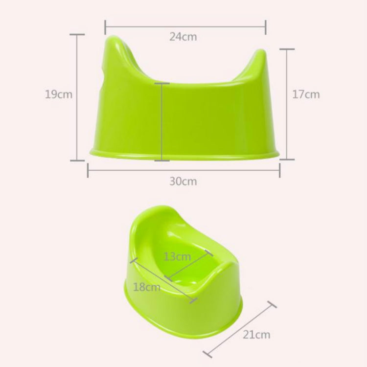 Plastic Small Toilet Simple Portable Infant Baby Poop Urinal
