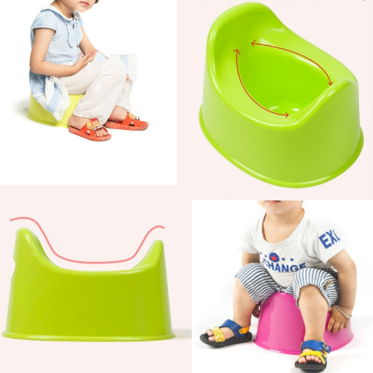 Plastic Small Toilet Simple Portable Infant Baby Poop Urinal