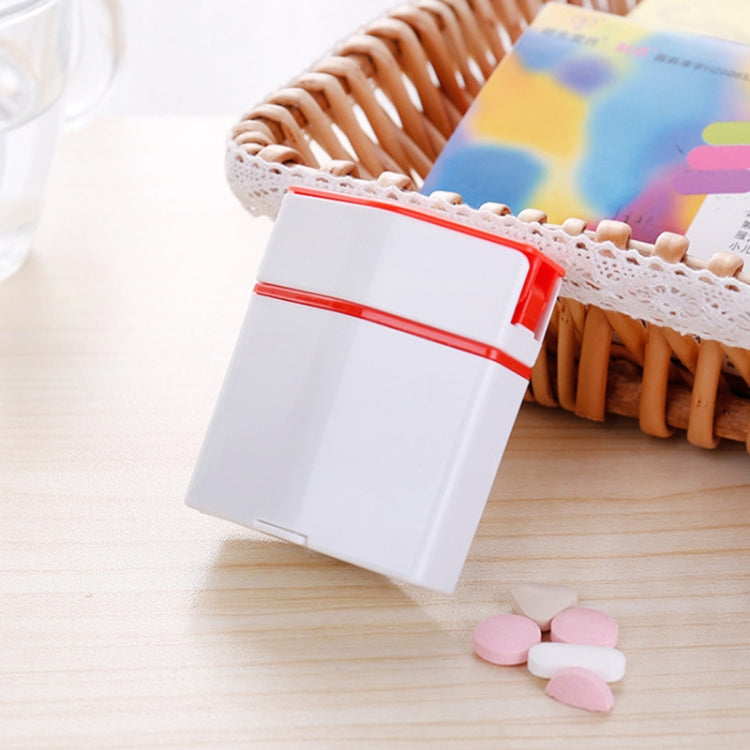 4 PCS Cartoon Medicine Cutter Plastic Medicine Crusher Environmental Protection Material Pill Splitter