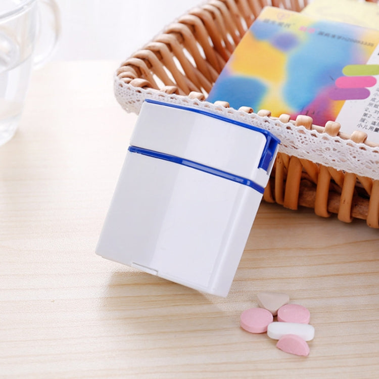 4 PCS Cartoon Medicine Cutter Plastic Medicine Crusher Environmental Protection Material Pill Splitter