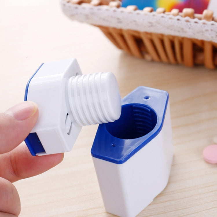 4 PCS Cartoon Medicine Cutter Plastic Medicine Crusher Environmental Protection Material Pill Splitter