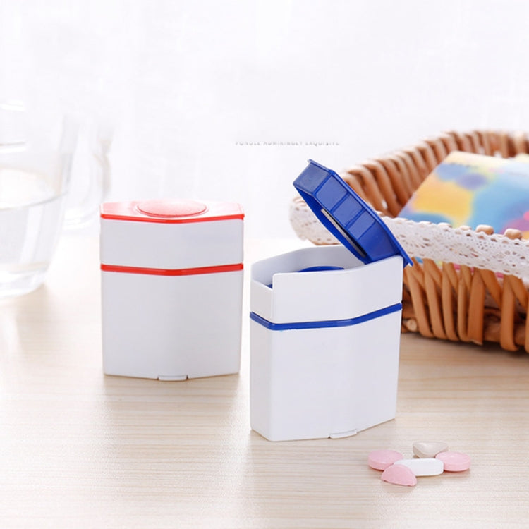 4 PCS Cartoon Medicine Cutter Plastic Medicine Crusher Environmental Protection Material Pill Splitter