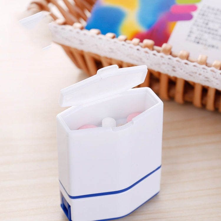 4 PCS Cartoon Medicine Cutter Plastic Medicine Crusher Environmental Protection Material Pill Splitter