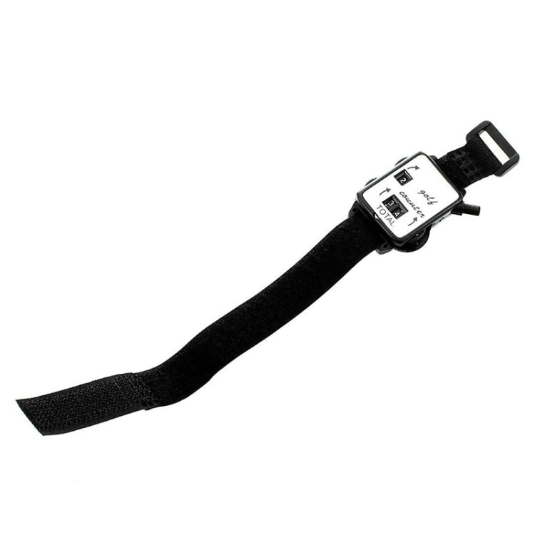 Portable Golf Manual Watch Appearance Counter(Black)