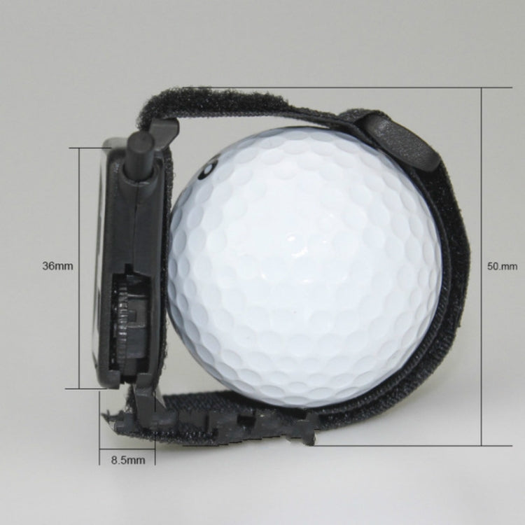 Portable Golf Manual Watch Appearance Counter(Black)