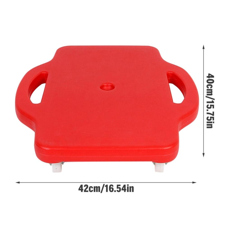 Thickened Rotomolding Red One Children Square Four-wheel Scooter Balance Training Equipment
