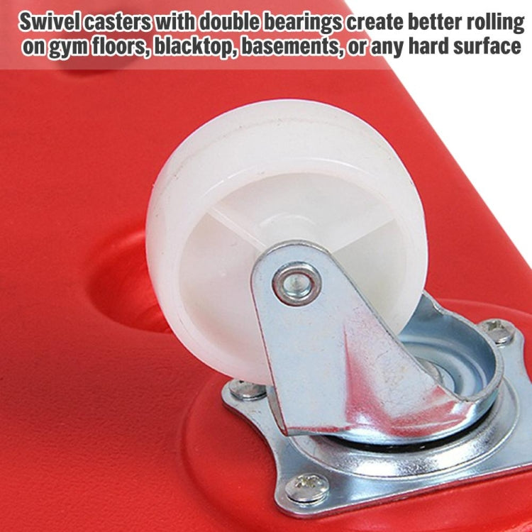 Thickened Rotomolding Red One Children Square Four-wheel Scooter Balance Training Equipment