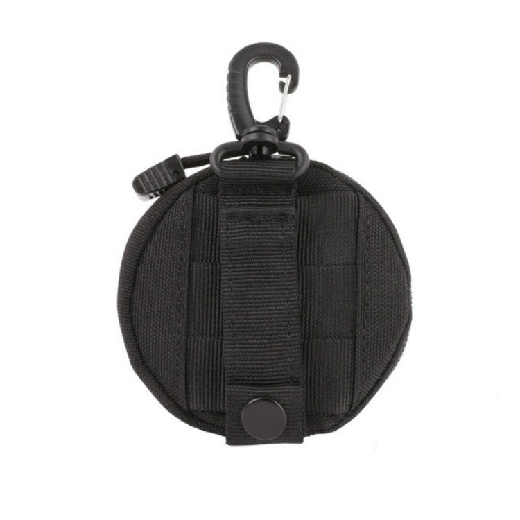 Multifunctional Waterproof Wallet Outdoor Camping Key Coin Small Wallet(Black)