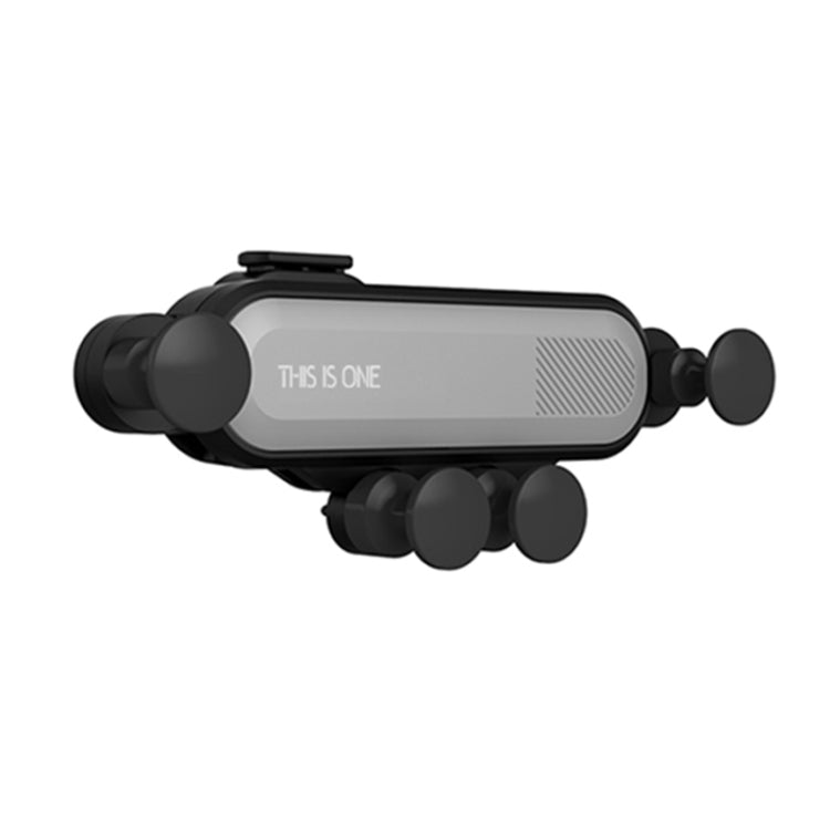 Car Air Conditioning Air Outlet Mobile Phone Holder(Silver Ordinary)