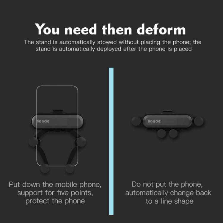 Car Air Conditioning Air Outlet Mobile Phone Holder(Silver Ordinary)