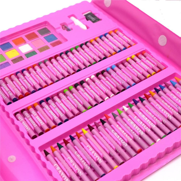 208 in 1 Child Student Artist Painting Crayon Color Pencil Watercolor Brush Art Brush Set