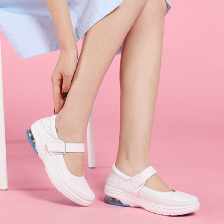 Summer Doctor Nurse Women Breathable Flats, Size:40 Yards