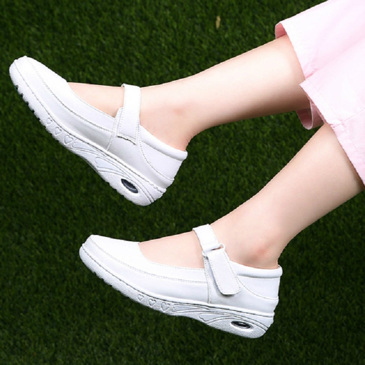 Summer Doctor Nurse Women Breathable Flats, Size:40 Yards