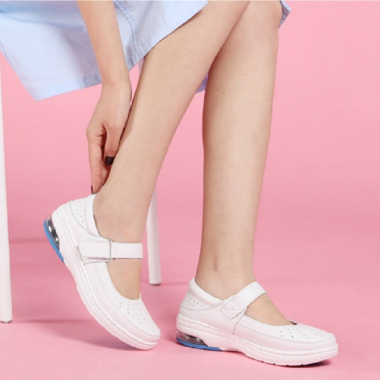 Summer Doctor Nurse Women Breathable Flats, Size:41 Yards