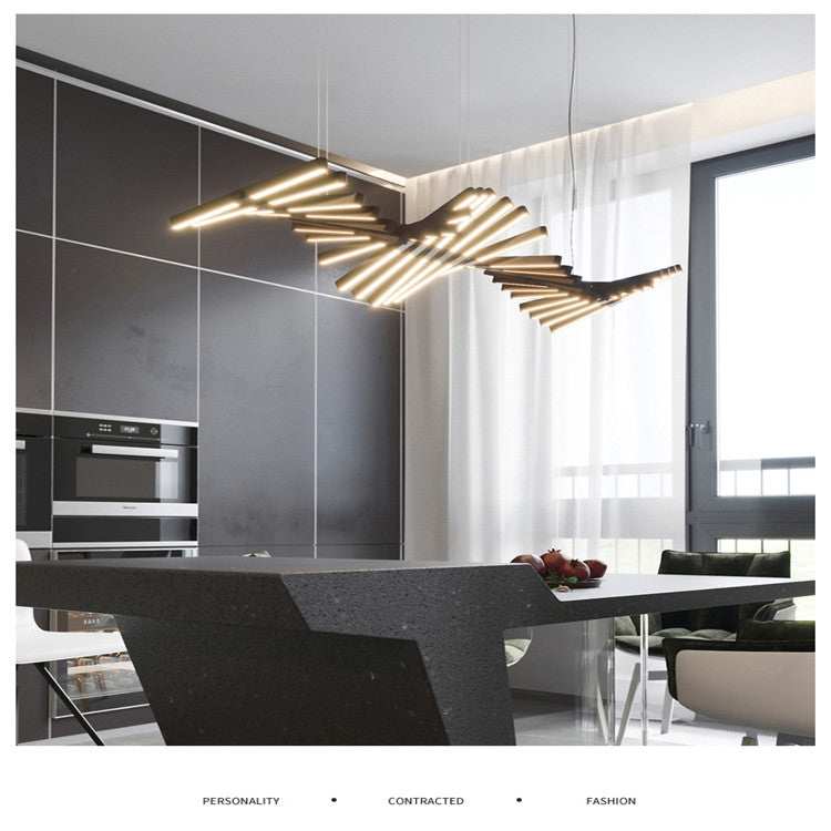 40 Heads Modern LED Chandelie Hanging Lamp Living Room Home Decoration Restaurant Bar Lamp