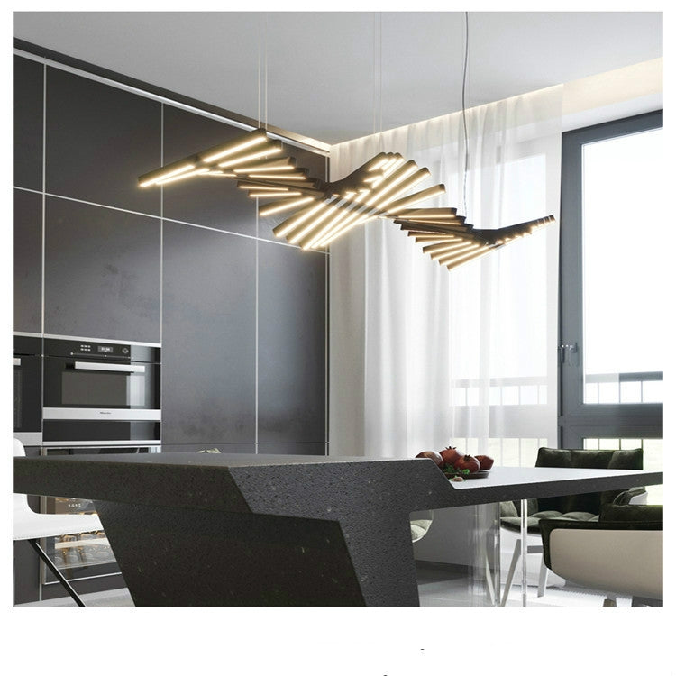 40 Heads Modern LED Chandelie Hanging Lamp Living Room Home Decoration Restaurant Bar Lamp