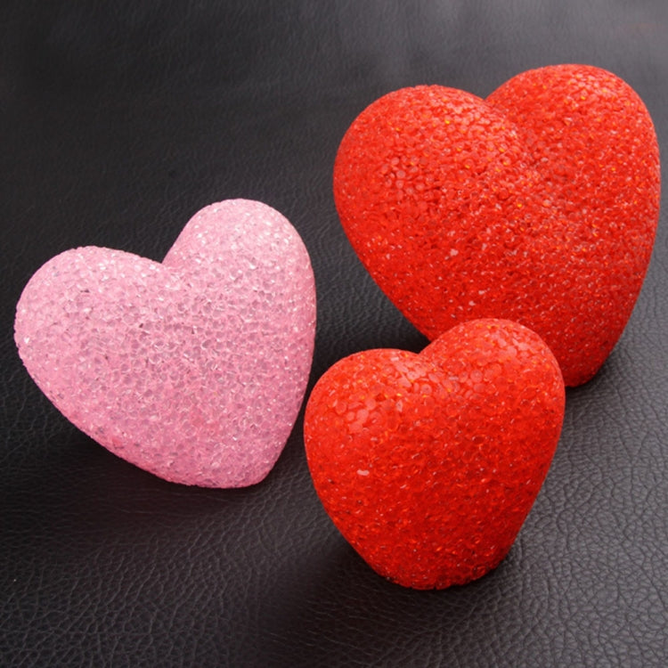 12cm Red Heart  Indoor Decorative LED Night Light Romantic 3D Love Heart Valentine Day Wedding Party Decoration