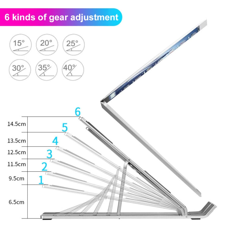 Aluminum Alloy Couch Notebook Mount Sofa Foldable Laptop Stand