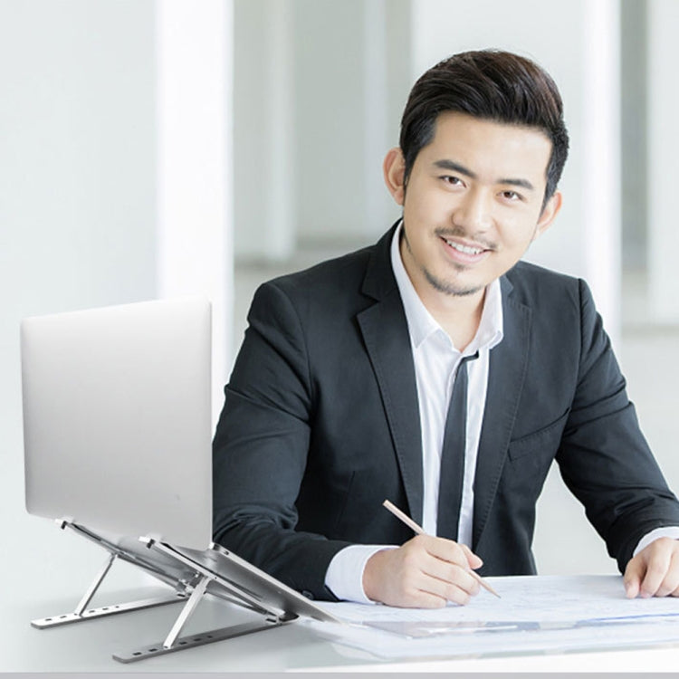 Aluminum Alloy Couch Notebook Mount Sofa Foldable Laptop Stand