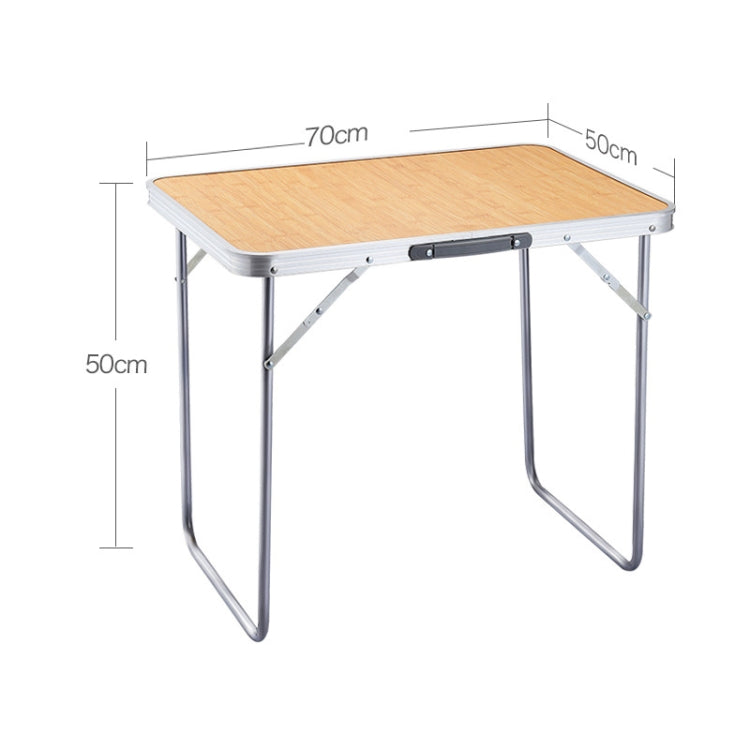 Outdoor Folding Table Home Simple Table Portable Table, Size:70x60x50cm