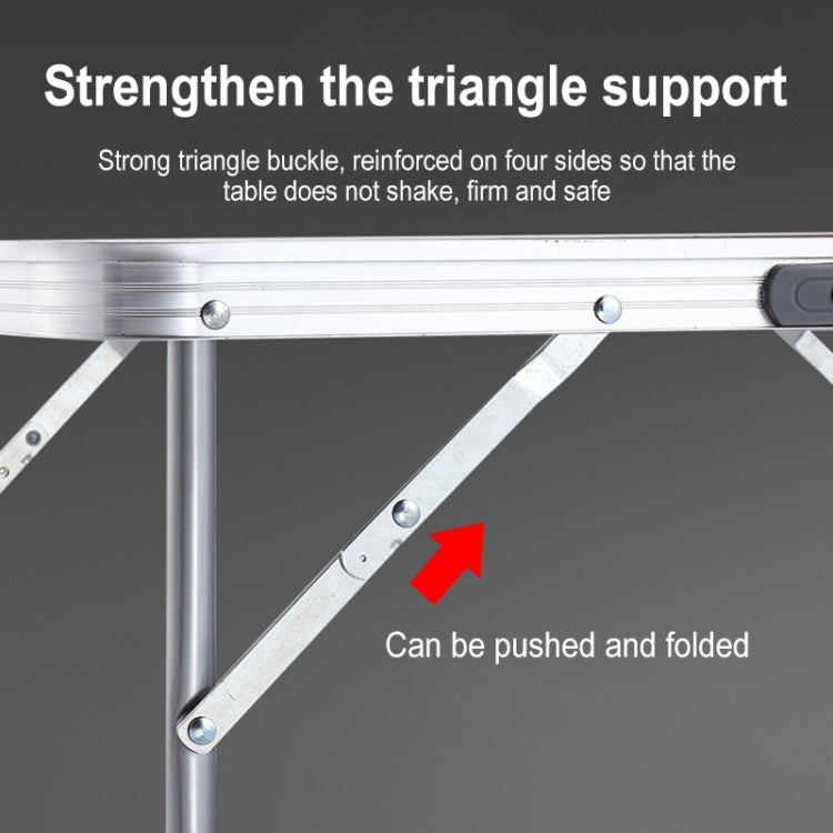 Outdoor Folding Table Home Simple Table Portable Table, Size:70x60x50cm
