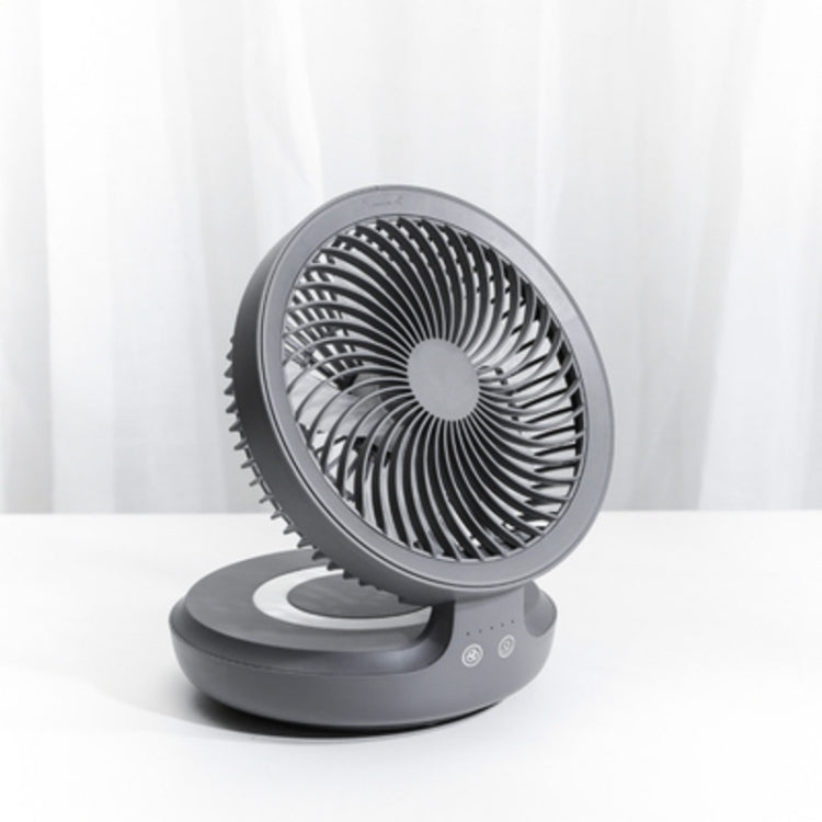 Air Suspension Cycle Comfort Fan USB Charging Creative Folding Mute Small Desktop Fan, Size:190X95mm