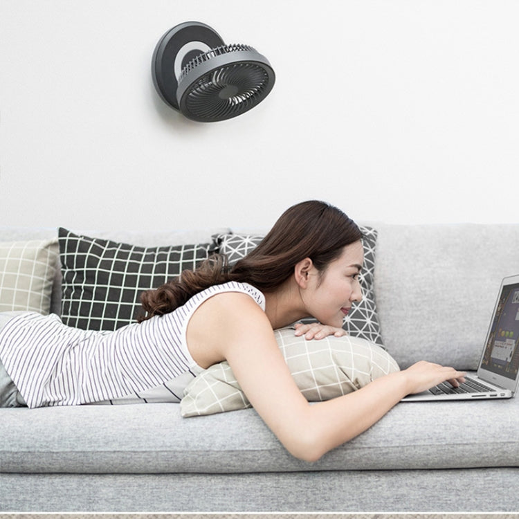 Air Suspension Cycle Comfort Fan USB Charging Creative Folding Mute Small Desktop Fan, Size:190X95mm