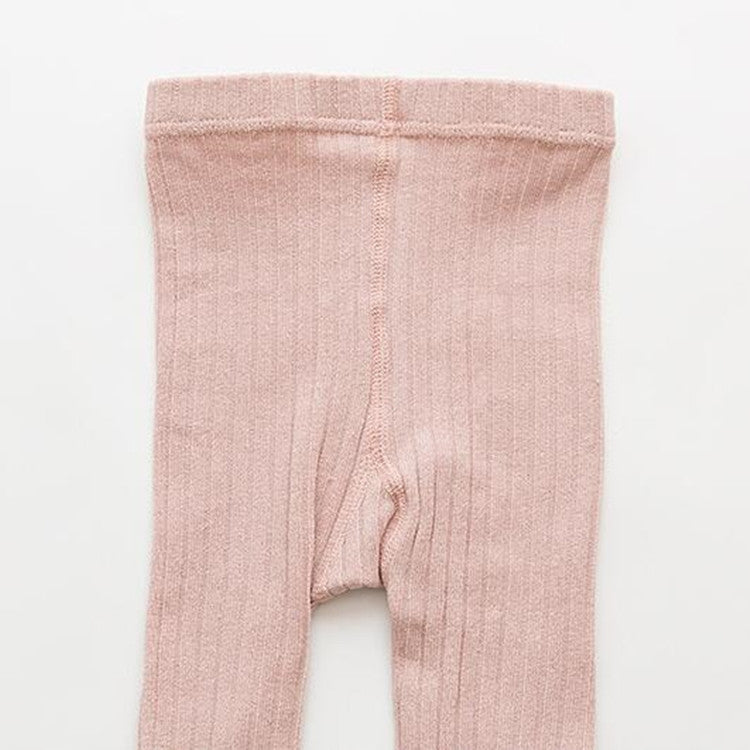 Baby Cotton Leggings Bow Knit Children Pantyhose, Size:12-24 Months