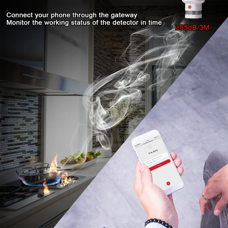 Fire-fighting Linkage Device for Smart Home Smoke Alarm