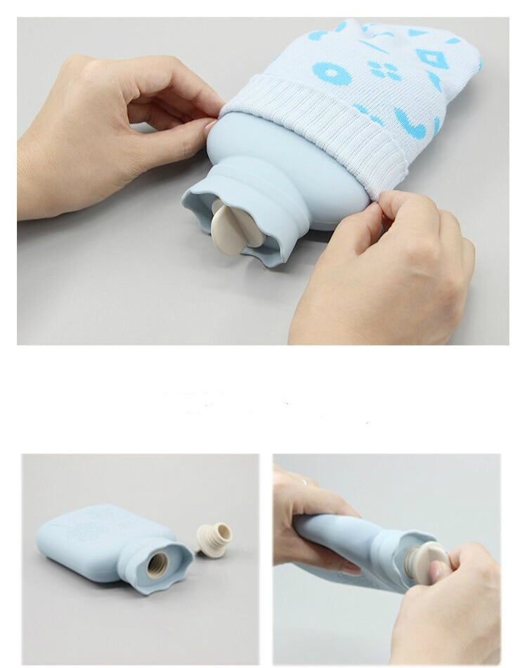 Silica Gel Water Bag Round Square Warm Water Bag