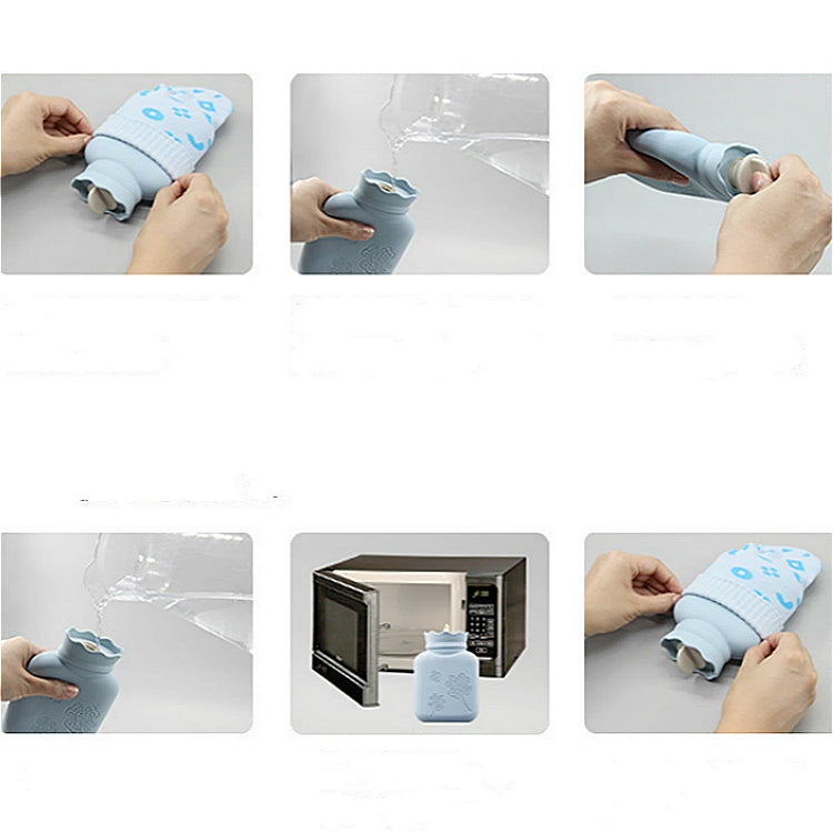 Silica Gel Water Bag Round Square Warm Water Bag