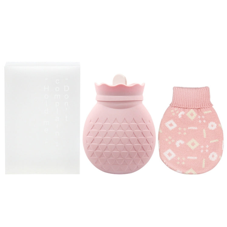Portable Pineapple Mini Microwave Heated Silicone Hot Water Bag
