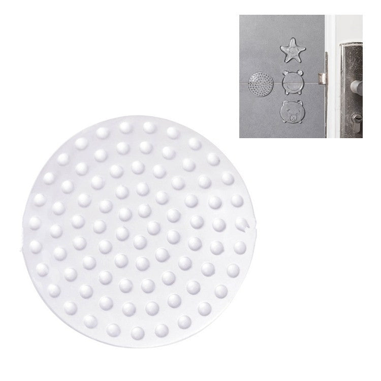 Door Handle Collision Pad Thickened Clear Silicone Refrigerator Collision Pad