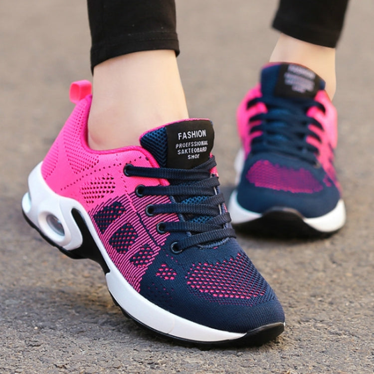 Women Shoes Breathable Mesh Soft Sole Sneakers, Size:37