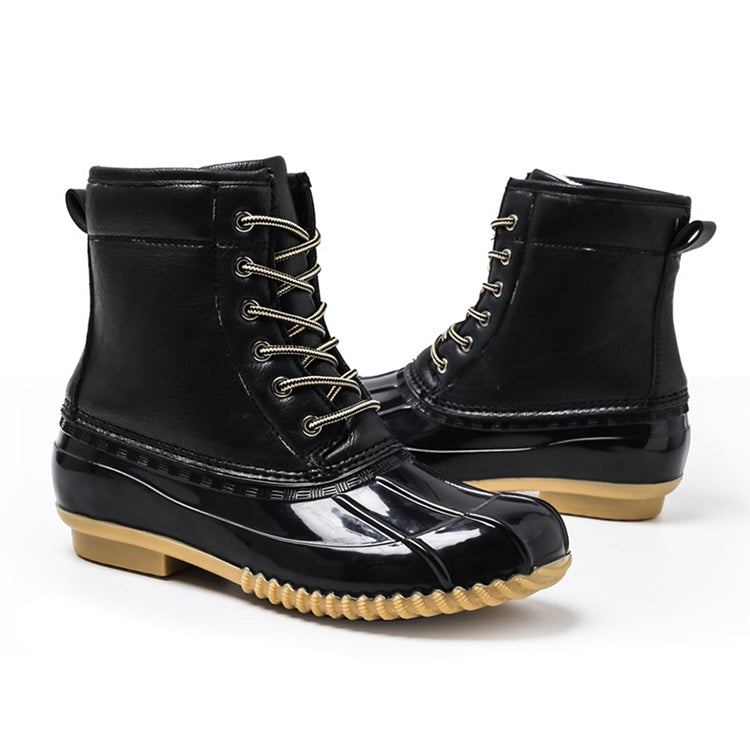 Woman Sonwy boots Shoes Waterproof  Boots for all Seasons Brown Color Rubber Bottom Warm boot shoes, Size:41