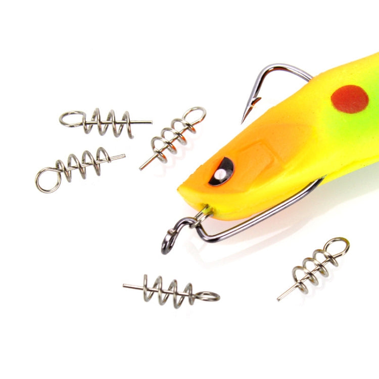 50 PCS Luya Accessories Spring Pin For Lock Pin Soft Bait, Size:3.5CM
