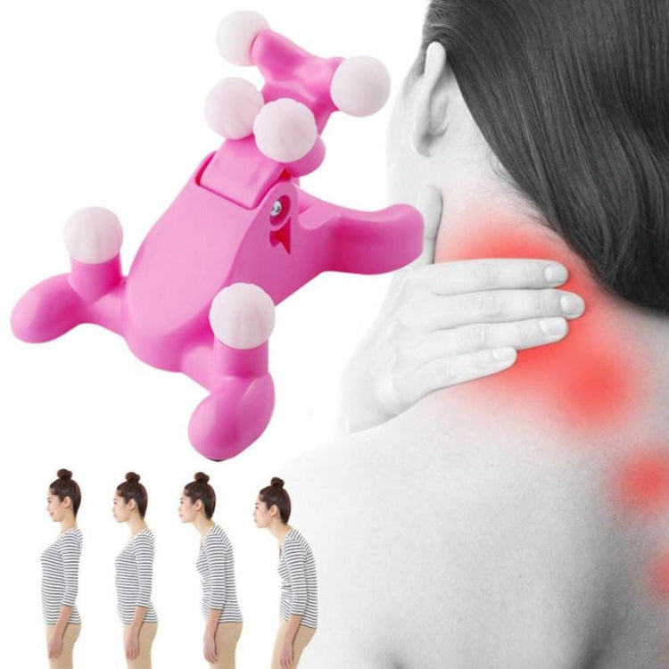 Cervical Spine Nursing Massager Household Manual Pressing Neck And Shoulder Massager