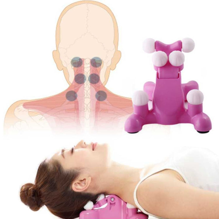 Cervical Spine Nursing Massager Household Manual Pressing Neck And Shoulder Massager
