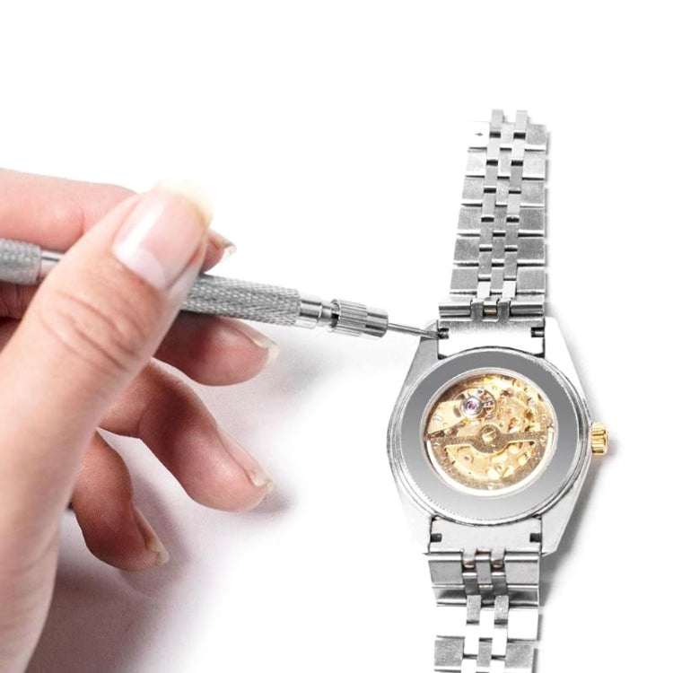 24 in 1 Watch Repair Tool Disassembly Watch Bracelet Set Big Strap Link Pin Spring Bar Remover Metal Watch Remover, Specification:B Edition