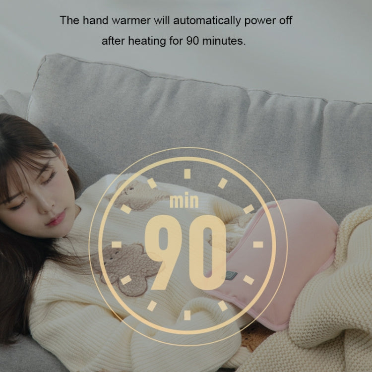 Waterless Graphene Hot Water Bag Rechargeable Hand Warmer,Style: Glove Version 1 Gear