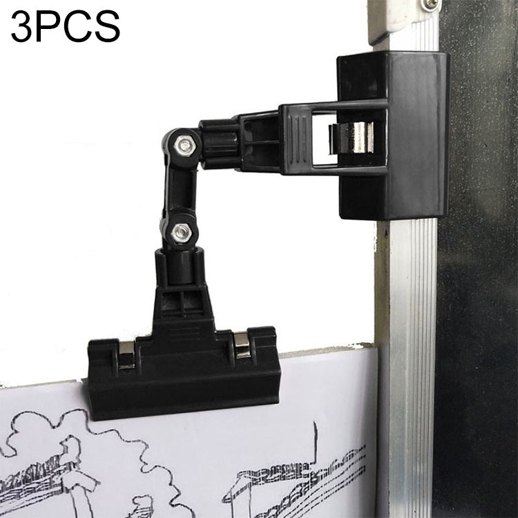 3 PCS Fine Art Painting Copy Clip Sketch Label Double Head Mechanical Clip