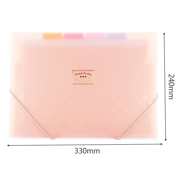 Organ Bag Test Paper Folder Vertical Multi-layer Transparent Student Storage Fle Bag